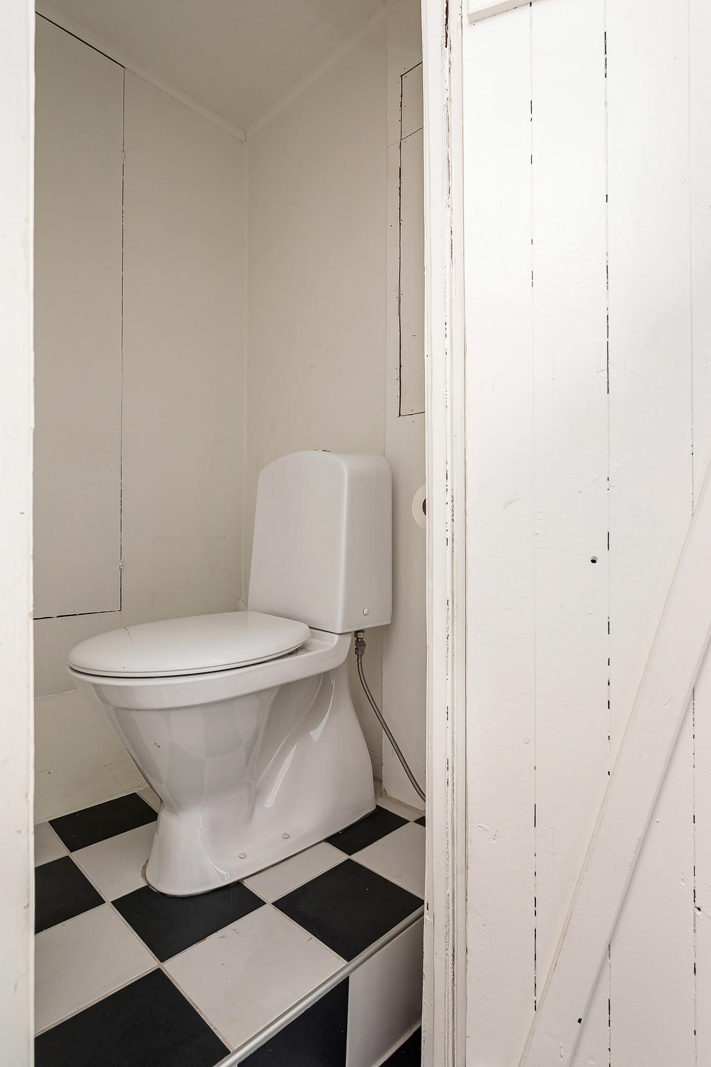 "privat" toalett i badrummet