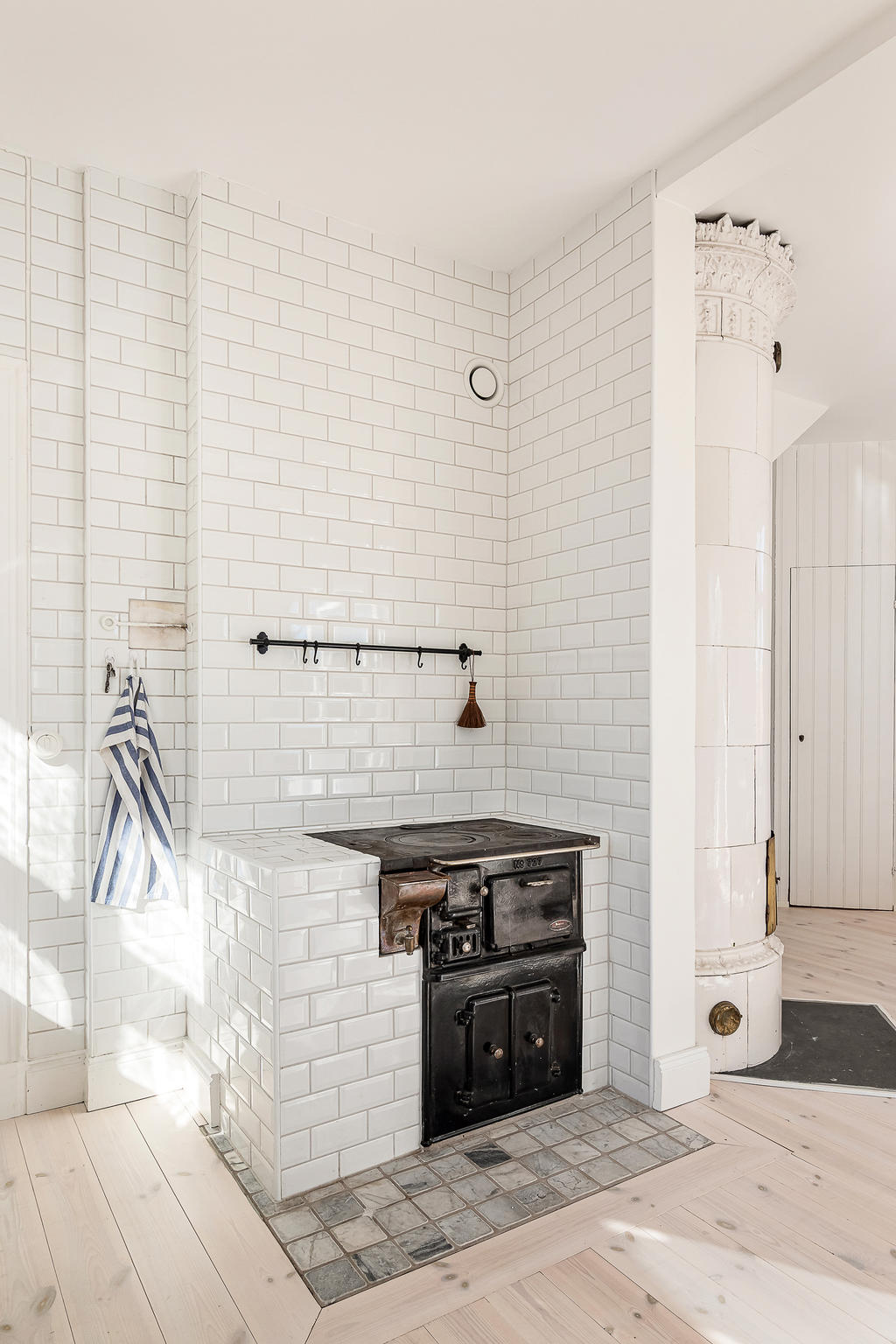 Klassisk gjutjärnsspis