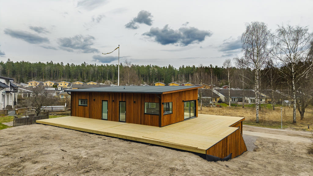 Terrassen med sol hela dagen