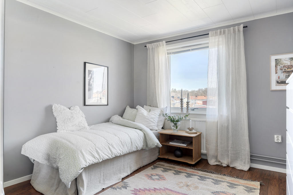 Sovrum tre med plats för säng och skrivbord