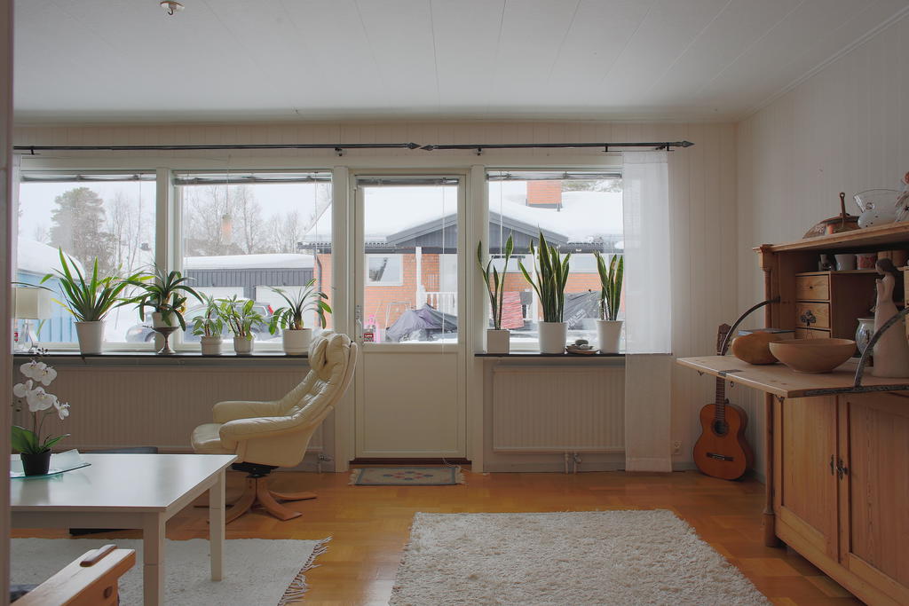 Ljust vardagsrum 