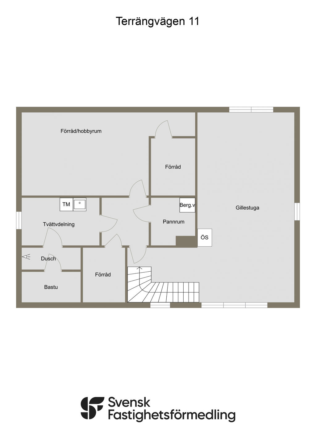 Planlösning källarplan