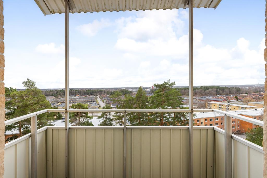 Utsikt från balkong