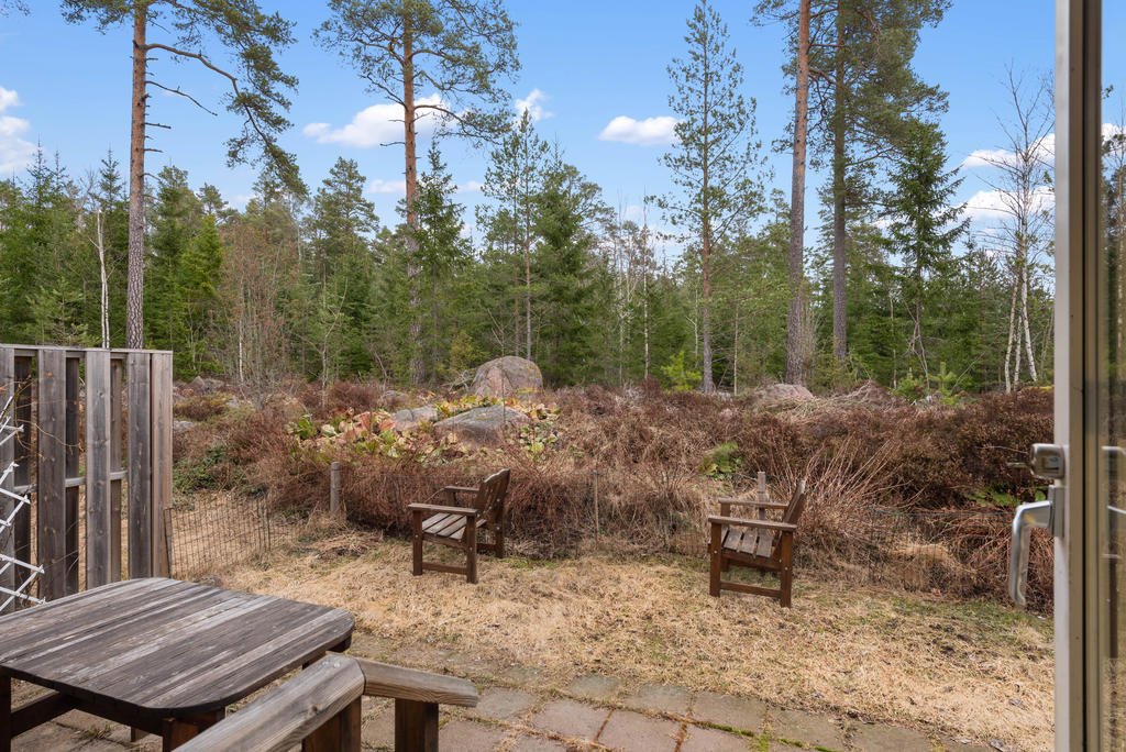 Uteplats på baksidan