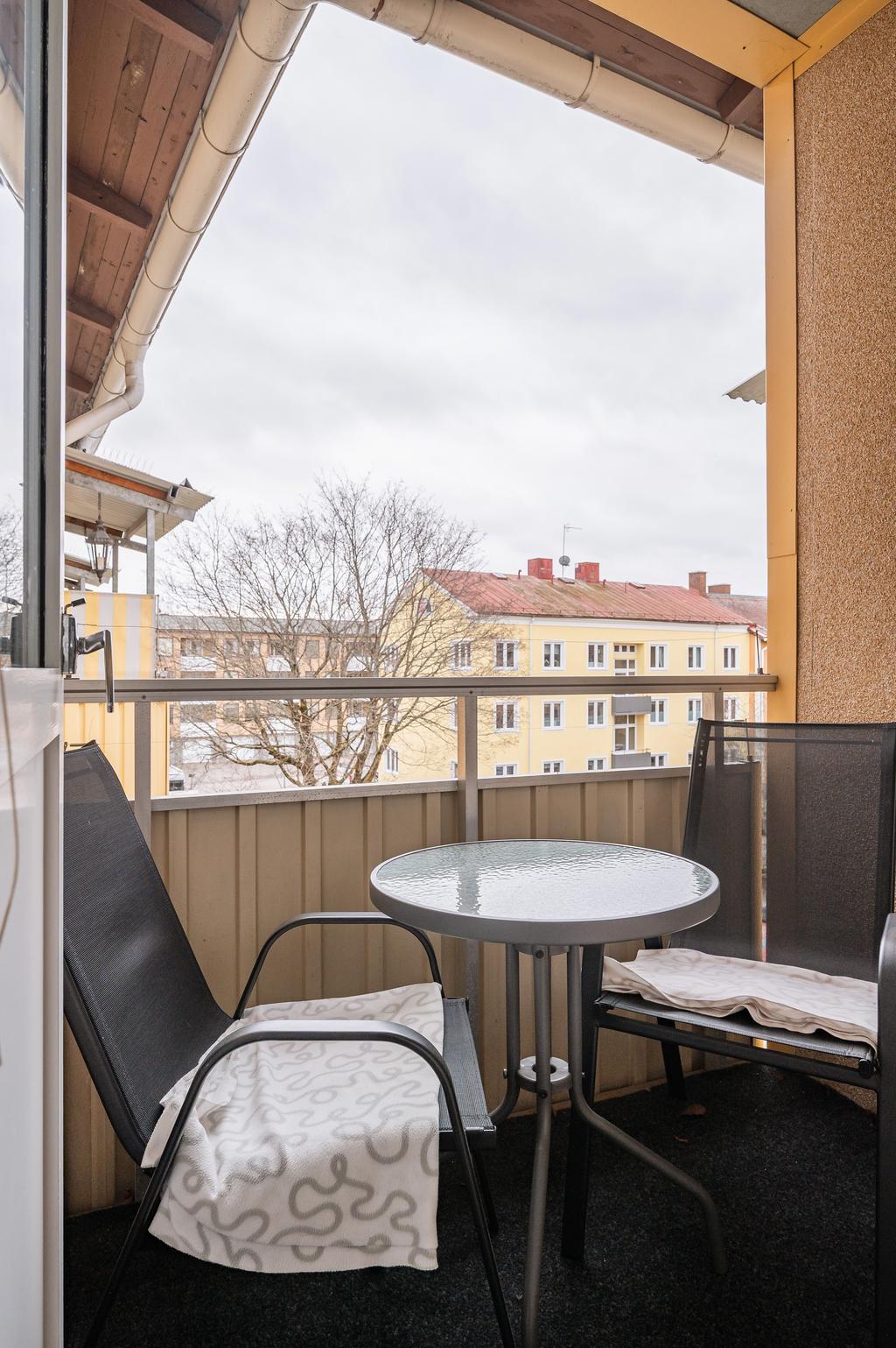 Balkong i söderläge