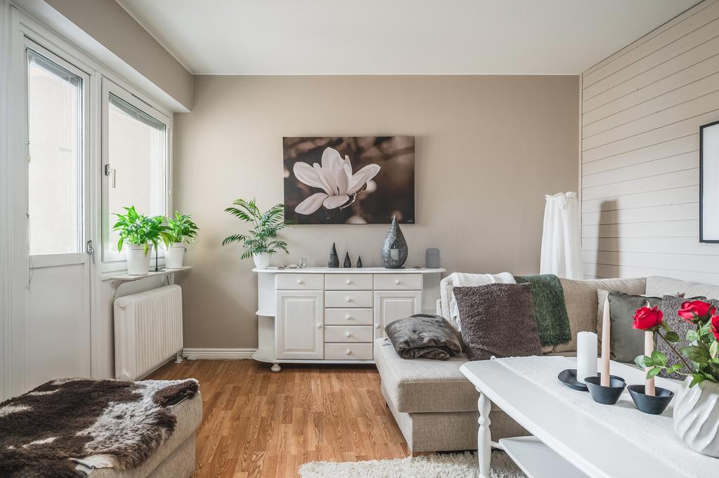 Utgång till balkongen