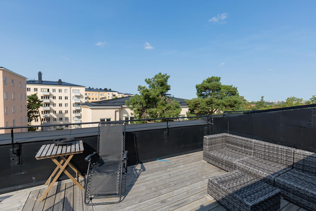 Takterrass på Stagneliusvägen 26