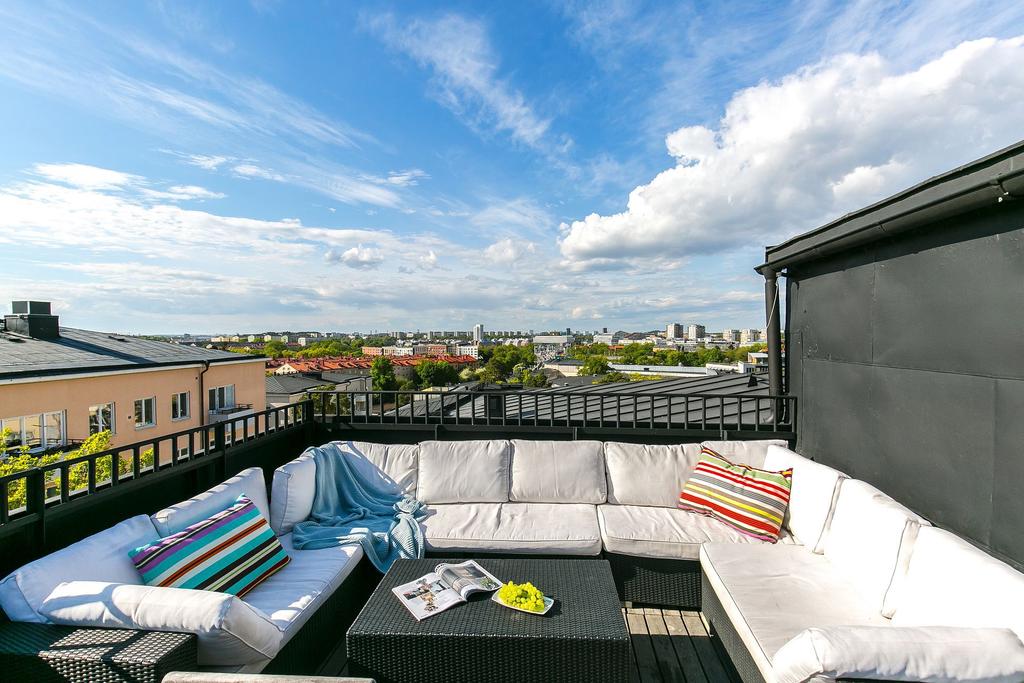 Takterrass på Stagneliusvägen 23