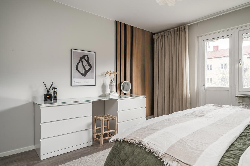 Utgång till balkongen