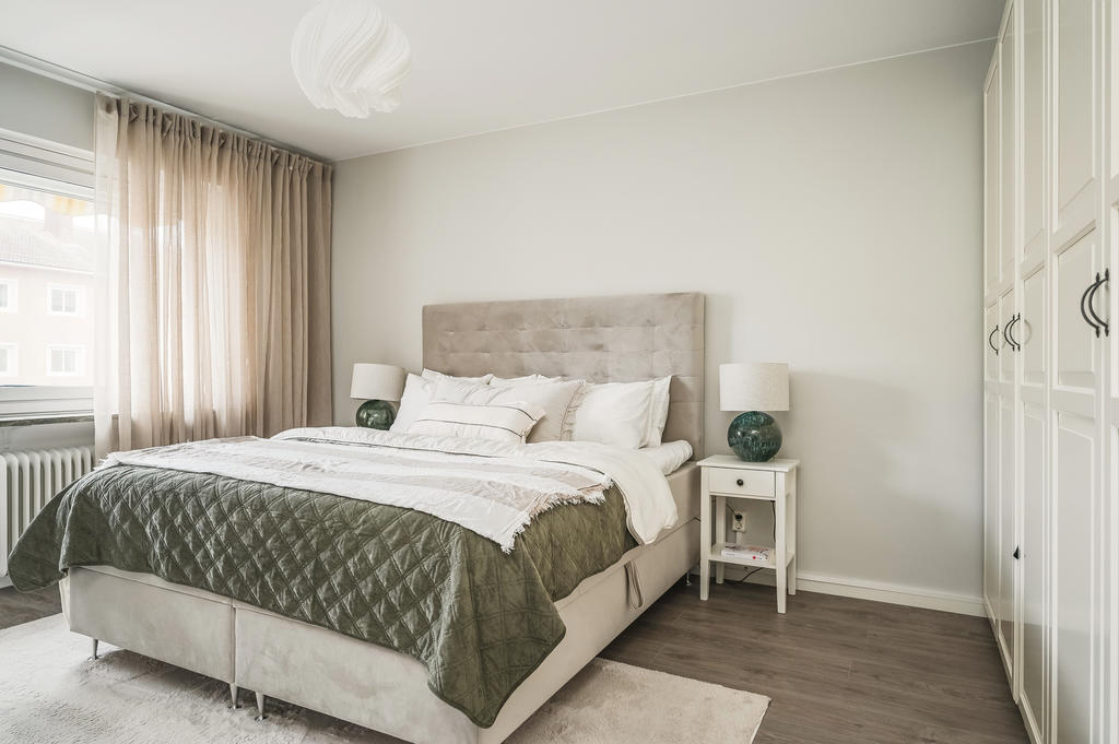 Här ryms en dubbelsäng