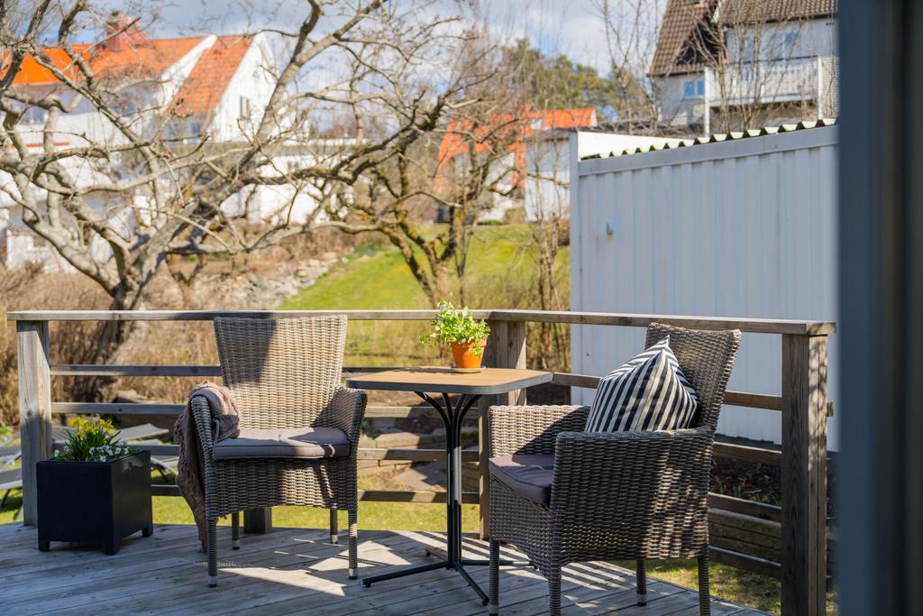 Altanen på husets baksida