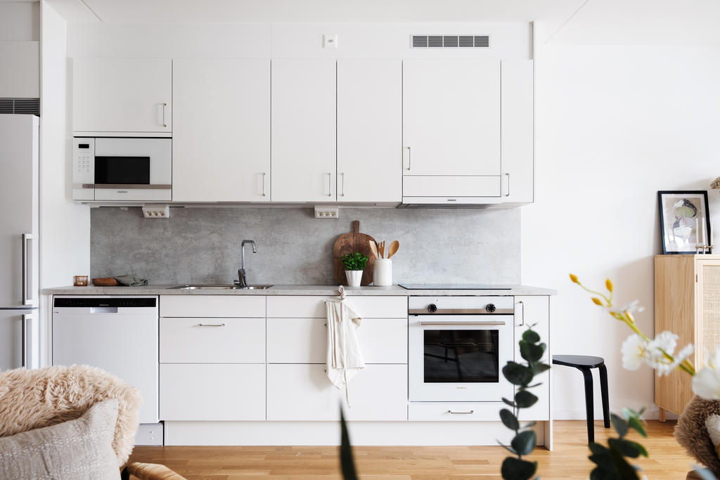 Bild från likadan lägenhet men våning 1.