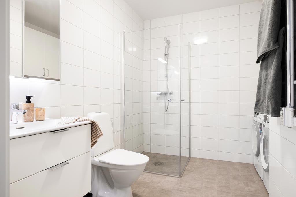 Bild från likadan lägenhet men våning 1.