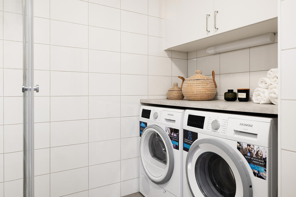 Bild från likadan lägenhet men våning 1.