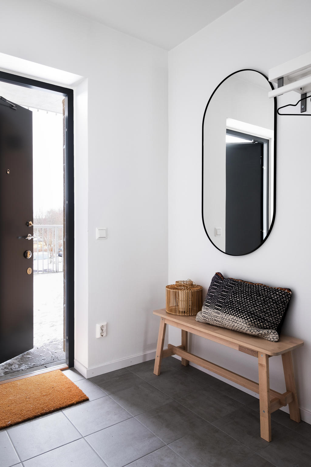 Bild från likadan lägenhet men våning 1.