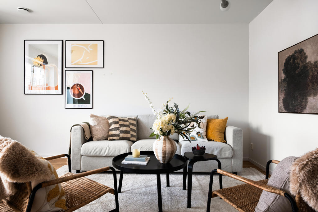 Bild från likadan lägenhet men våning 1.