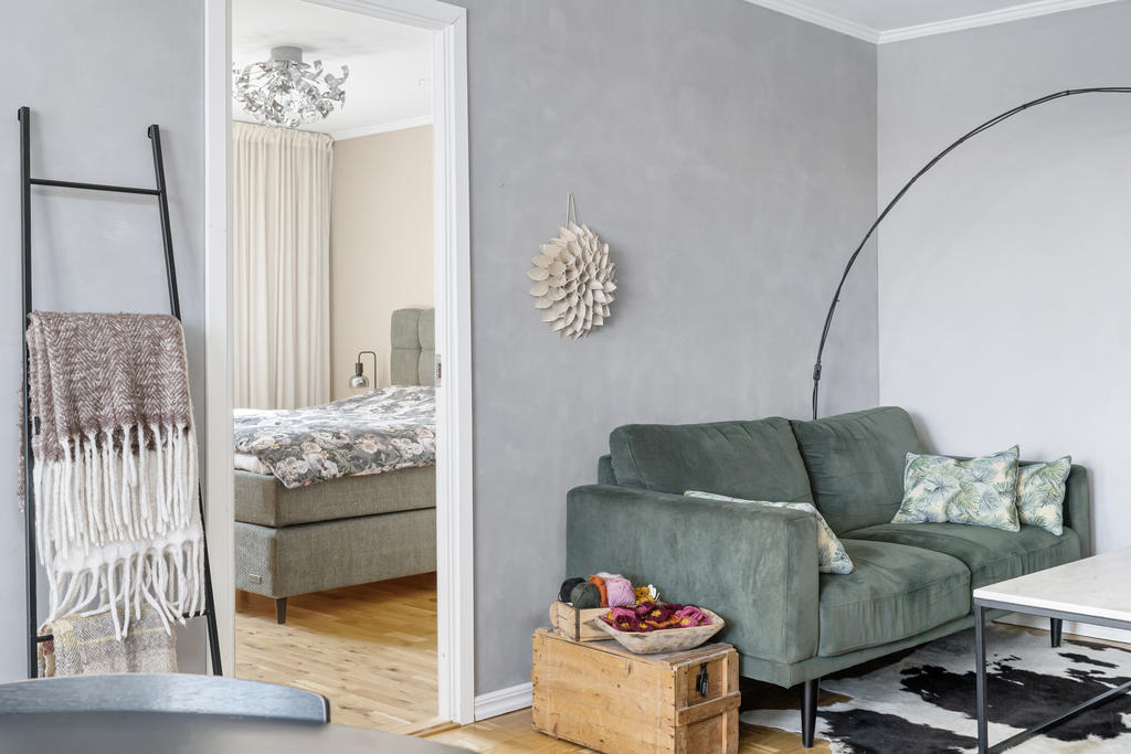 Vardagsrum mot sovrum 1