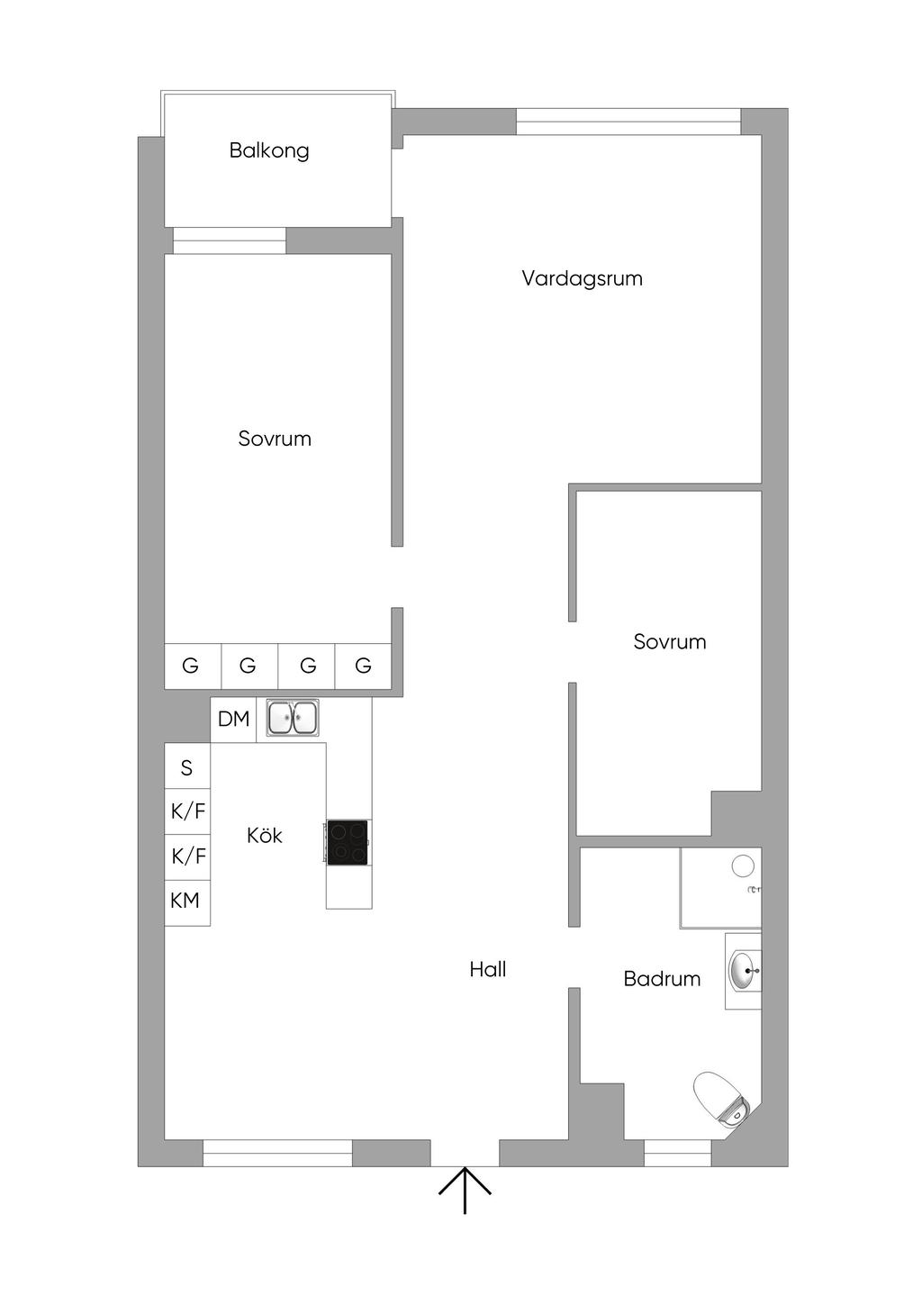 Alternativ planskiss