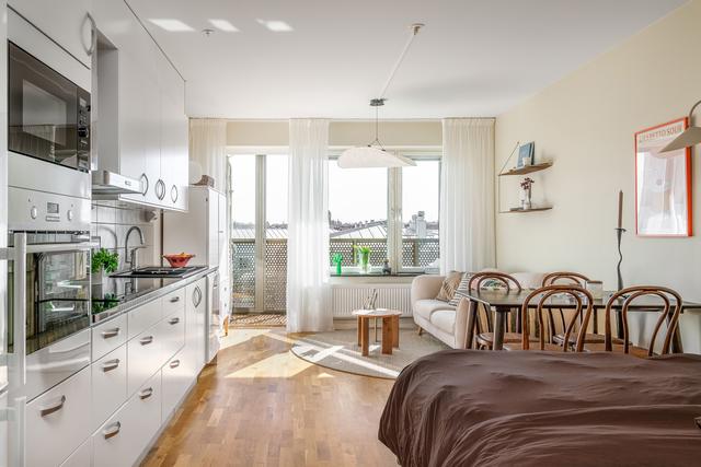 Öppet och ljust rum