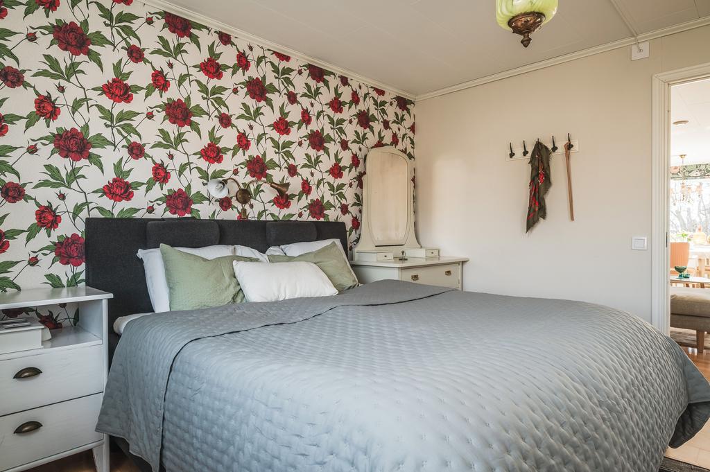 Sovrum 3 rymmer en dubbelsäng