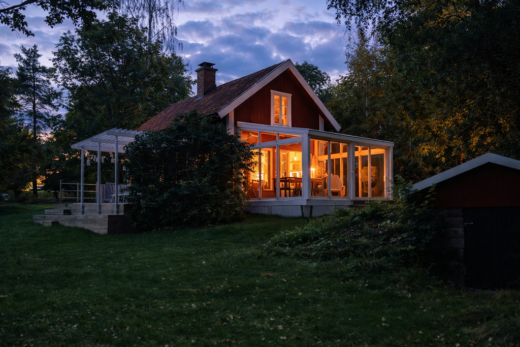 Ägarens bild vid skymning 