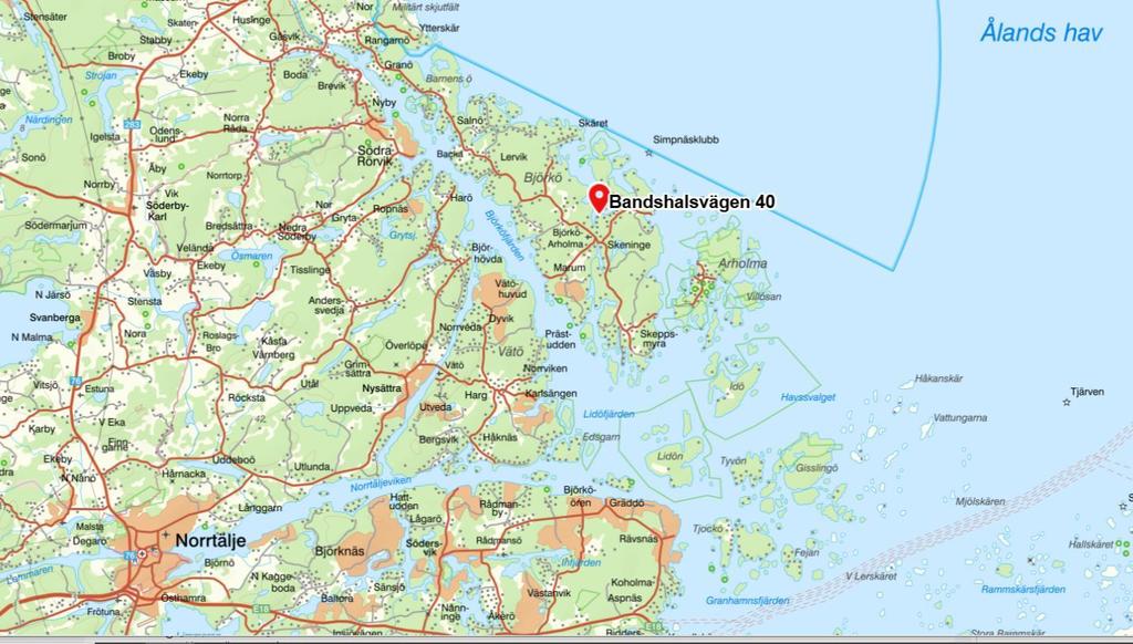 Karta Bandshalsv 40