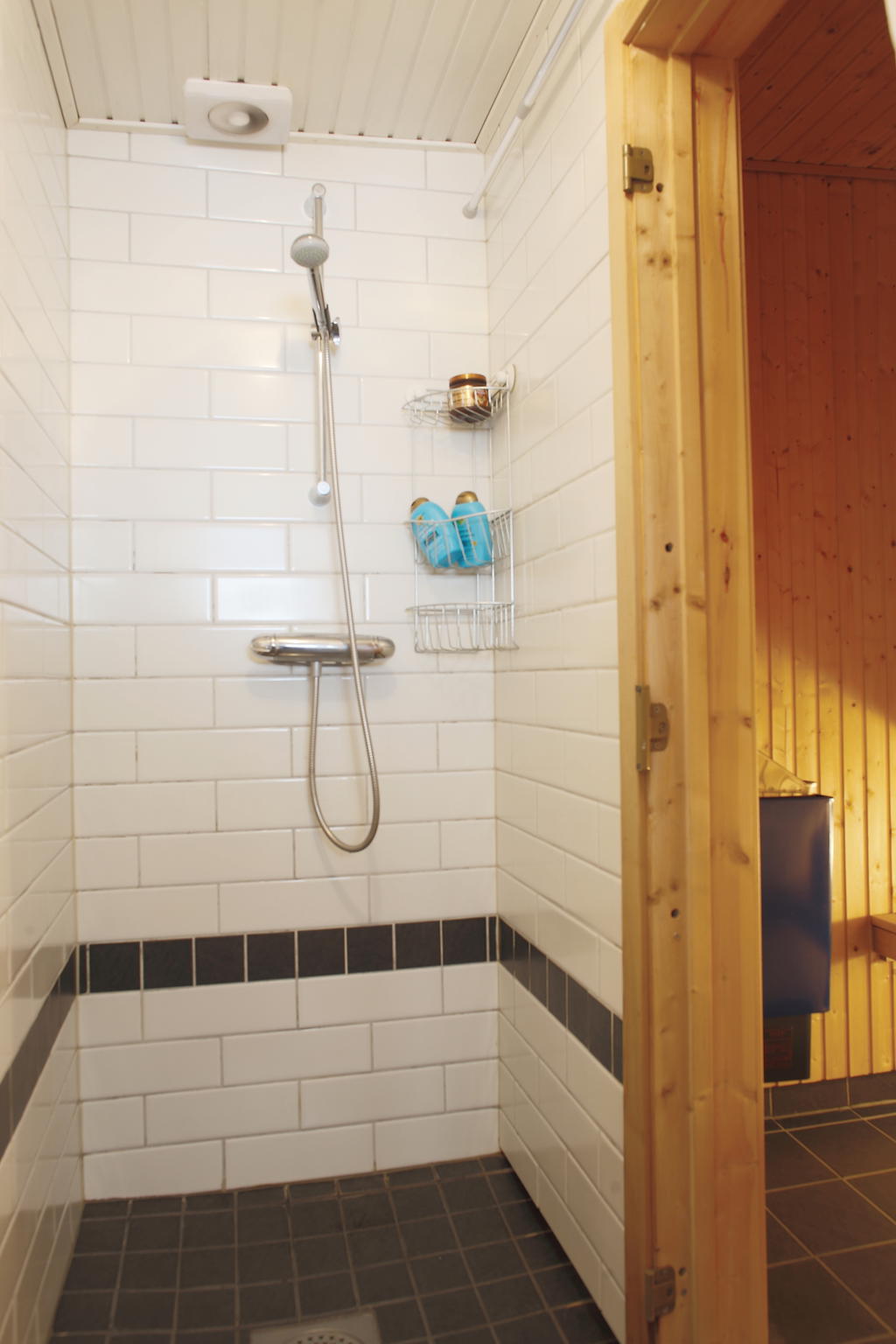 Bastu och dusch renoverat 2012