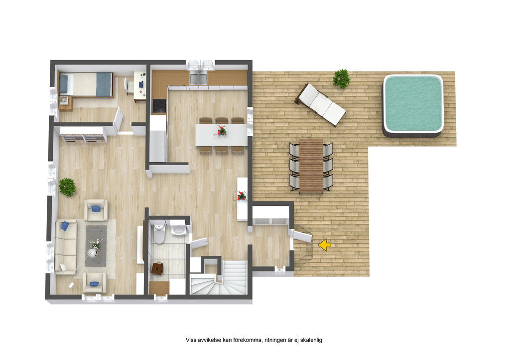 Planlösning entréplan