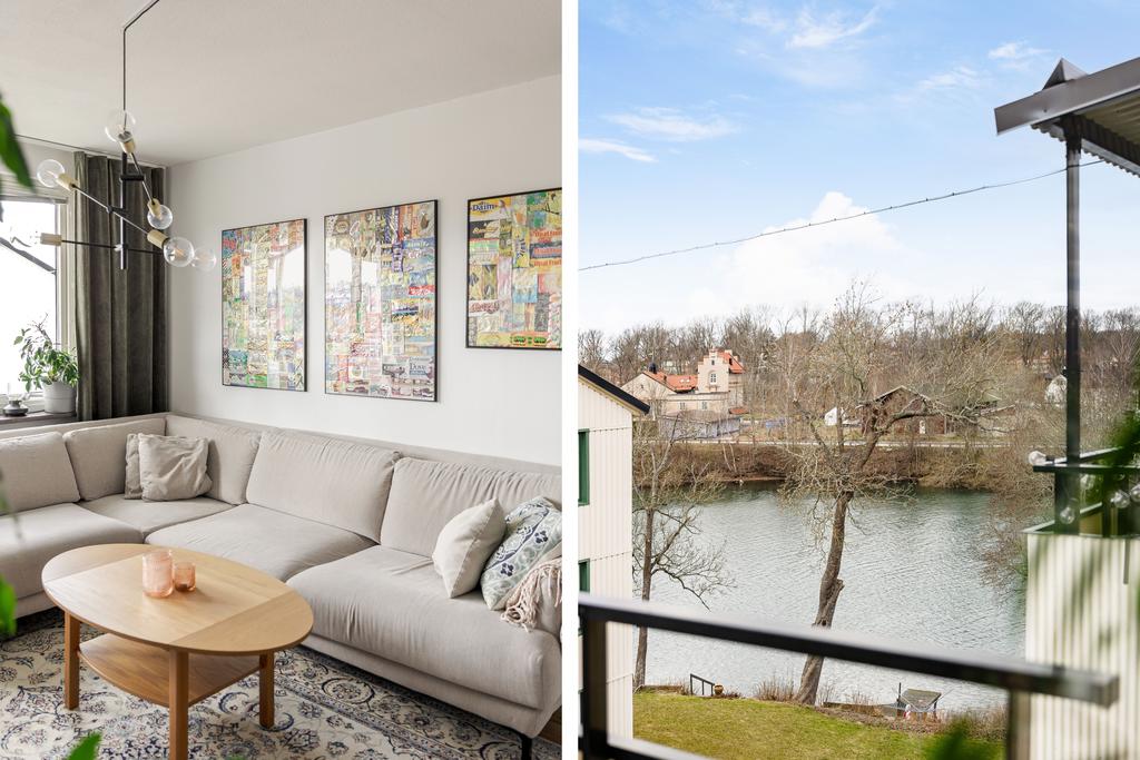 Utsikt över Motala ström