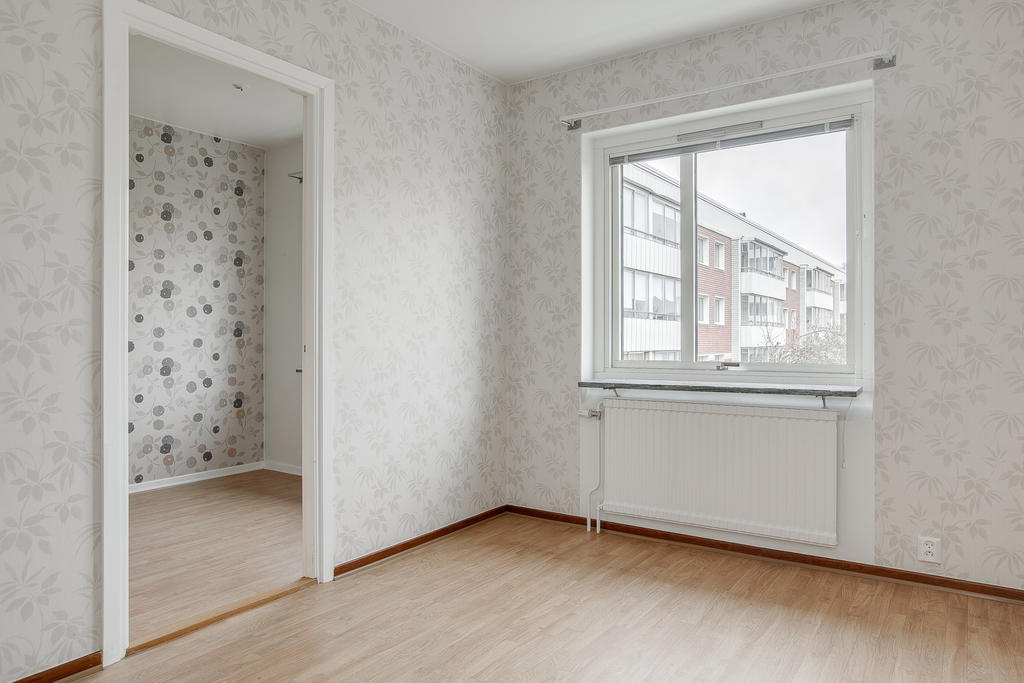 Sovrum som med fördel kan användas som matsal 