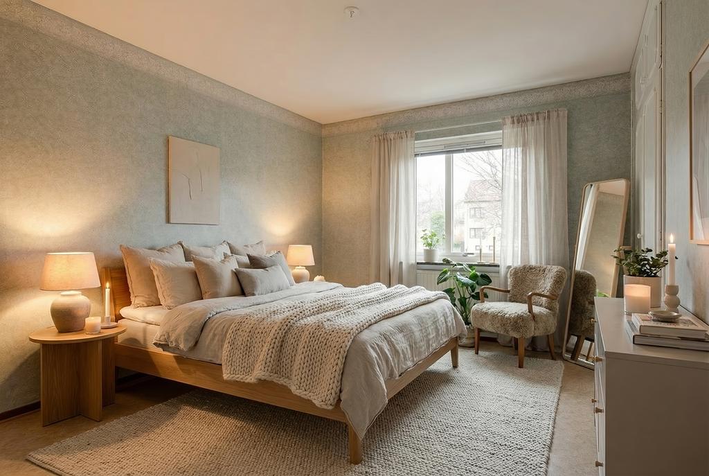 Sovrum (Bilden är digitalt stylad.)