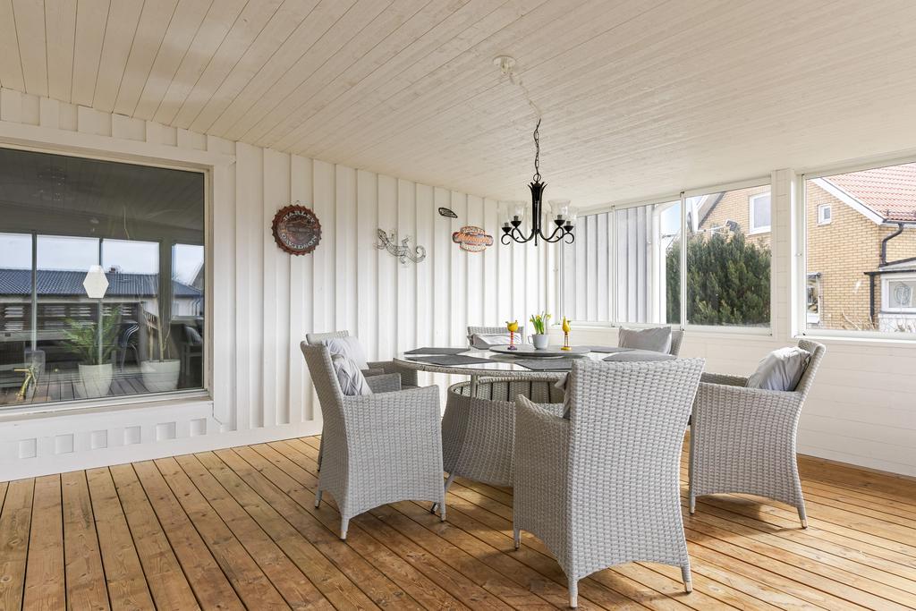 Uterum med plats för stor matgrupp