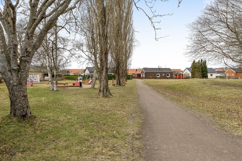 Närhet till lekplats från bostaden