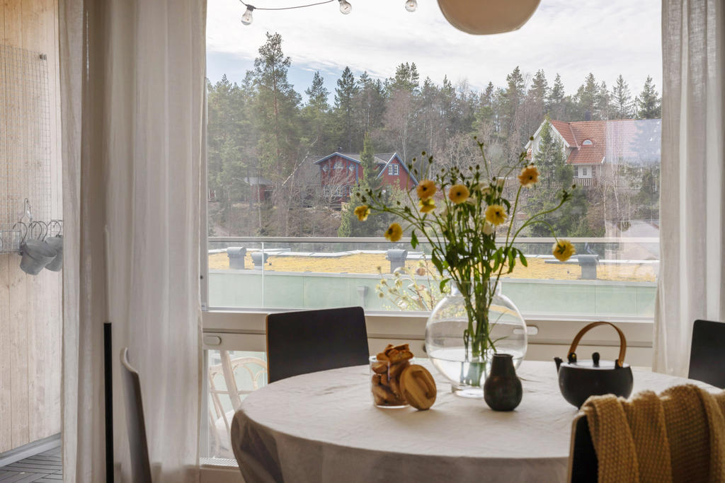 Vy från matplats