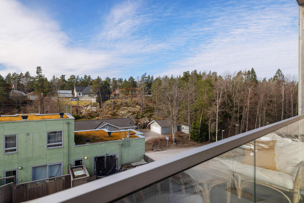 Vy över området