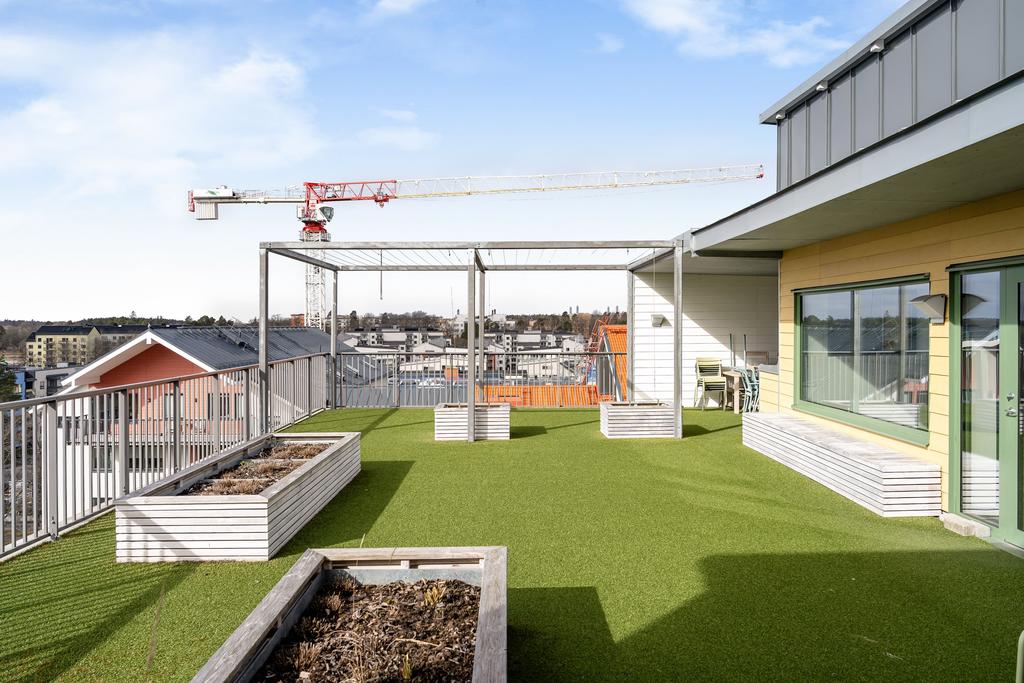 Takterrass i föreningen