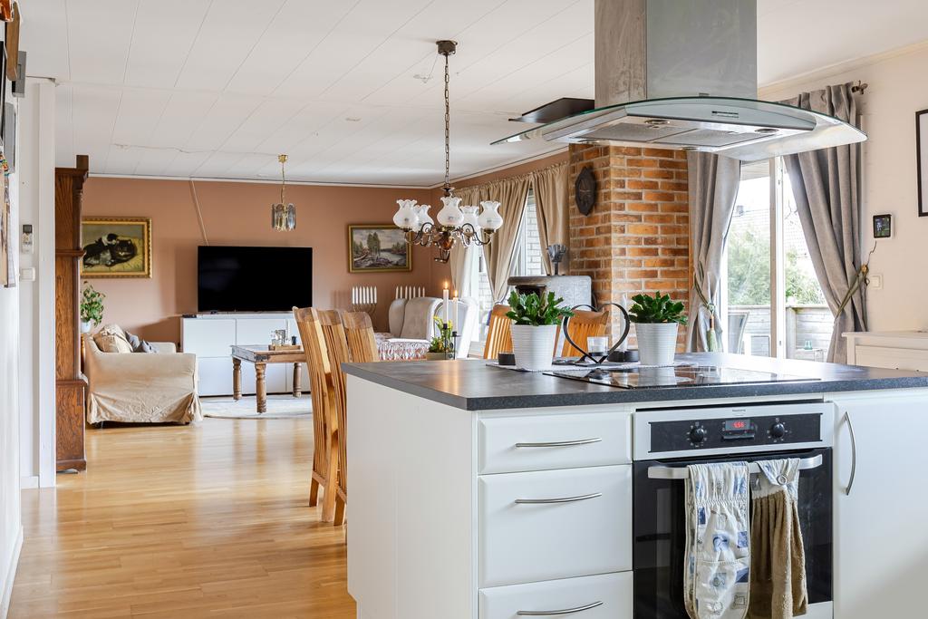 Praktisk och snygg köksö.