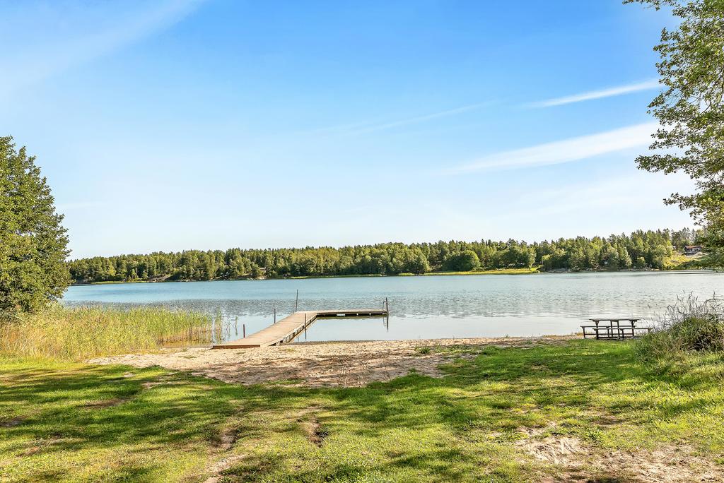 Badplats i Väddöviken