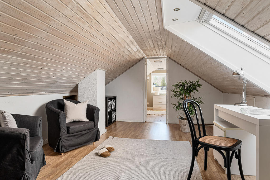 Rum på övervåning