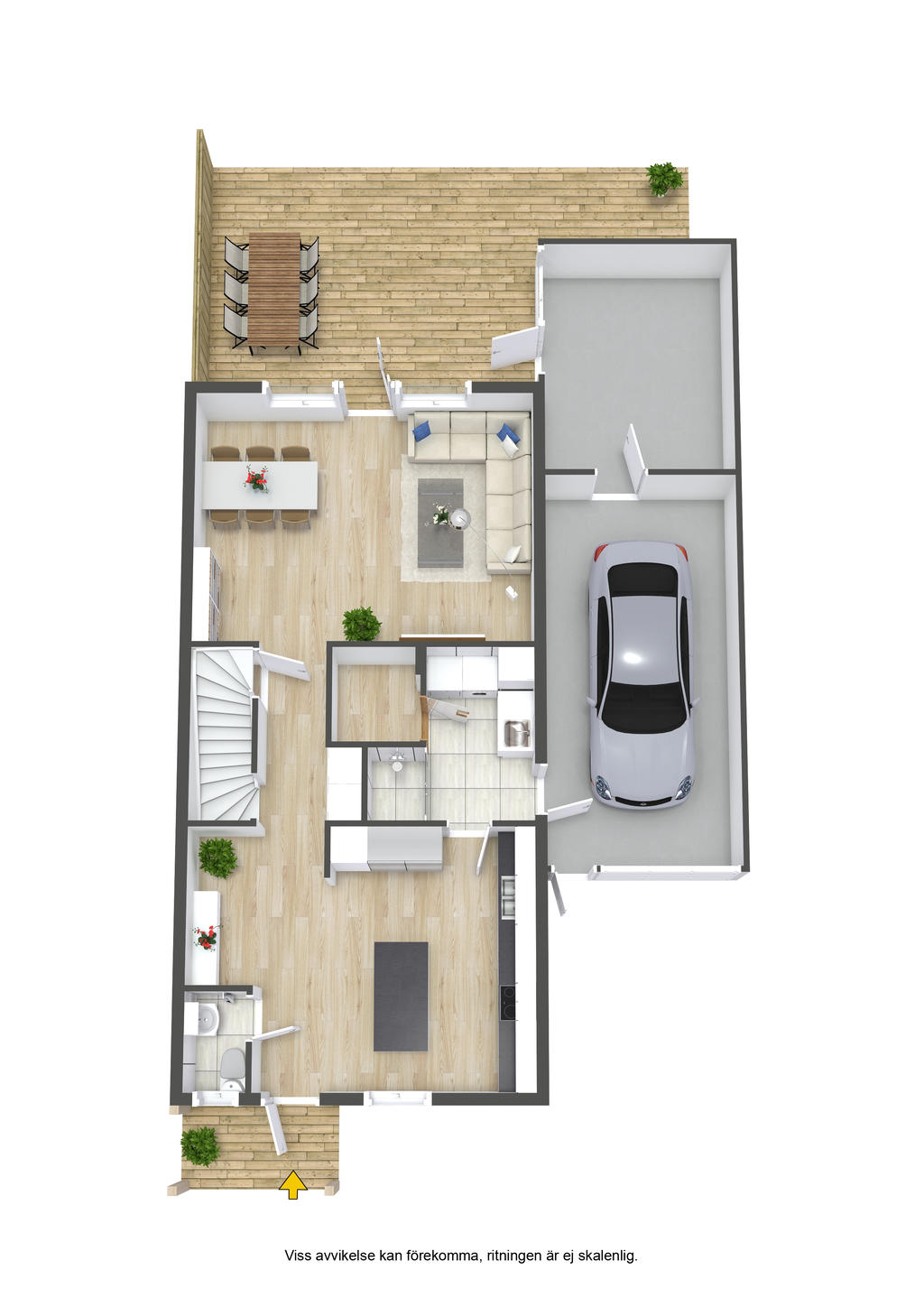 Planlösning entréplan