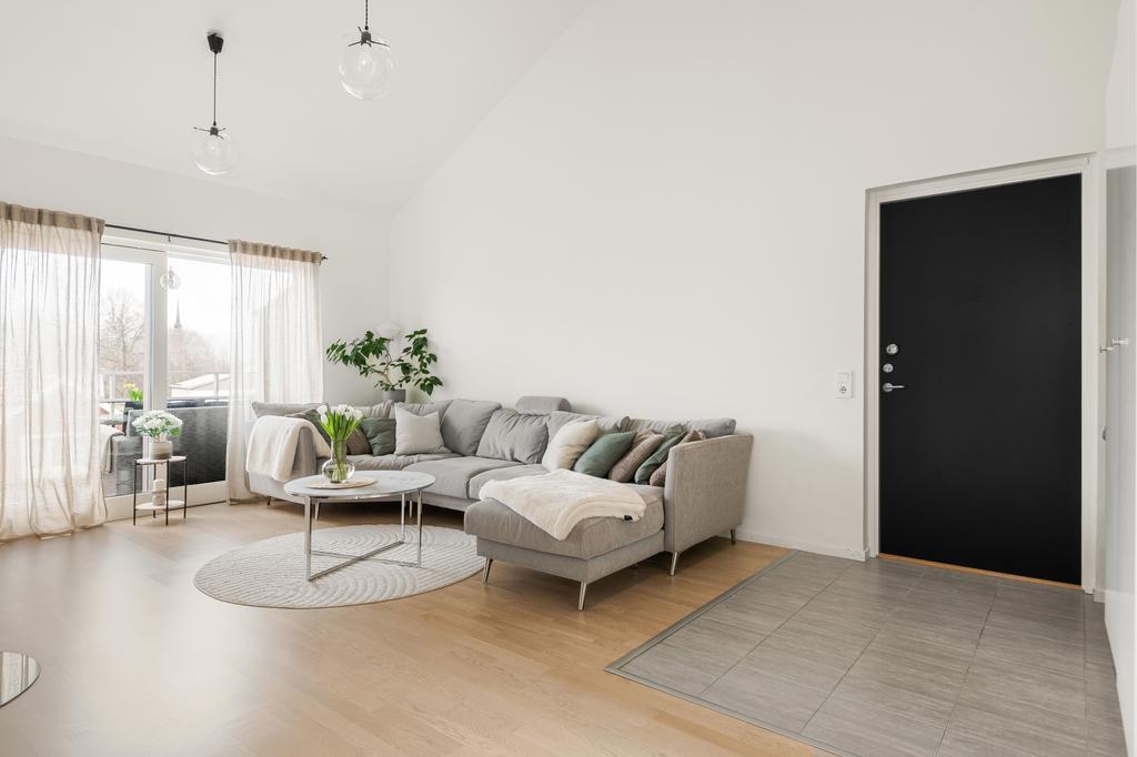 Klinker innanför entrén