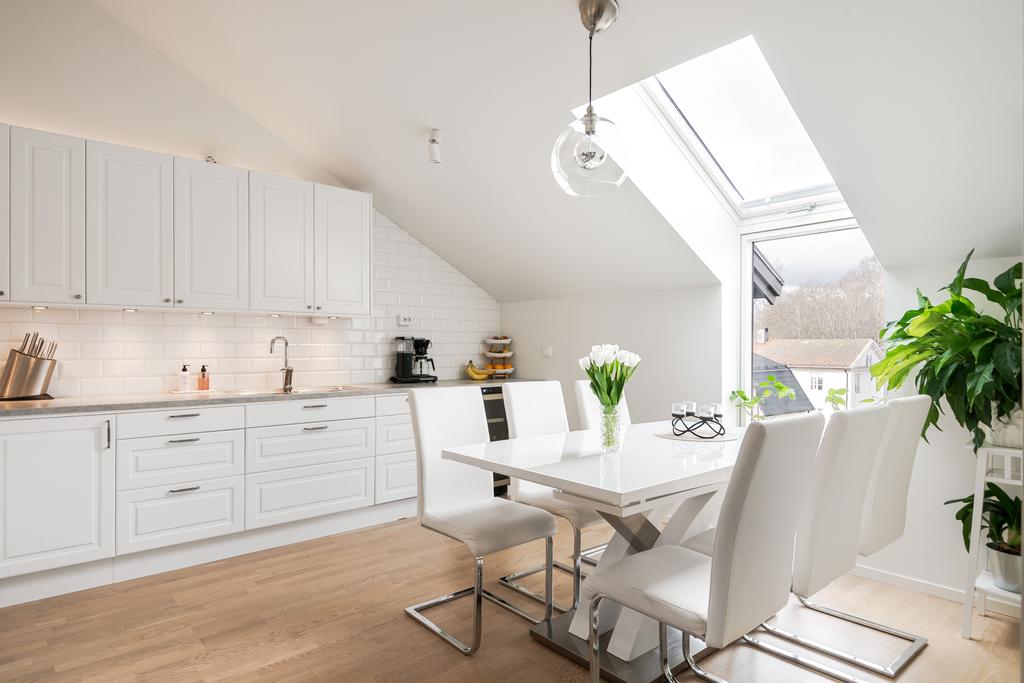 Takfönster i köket