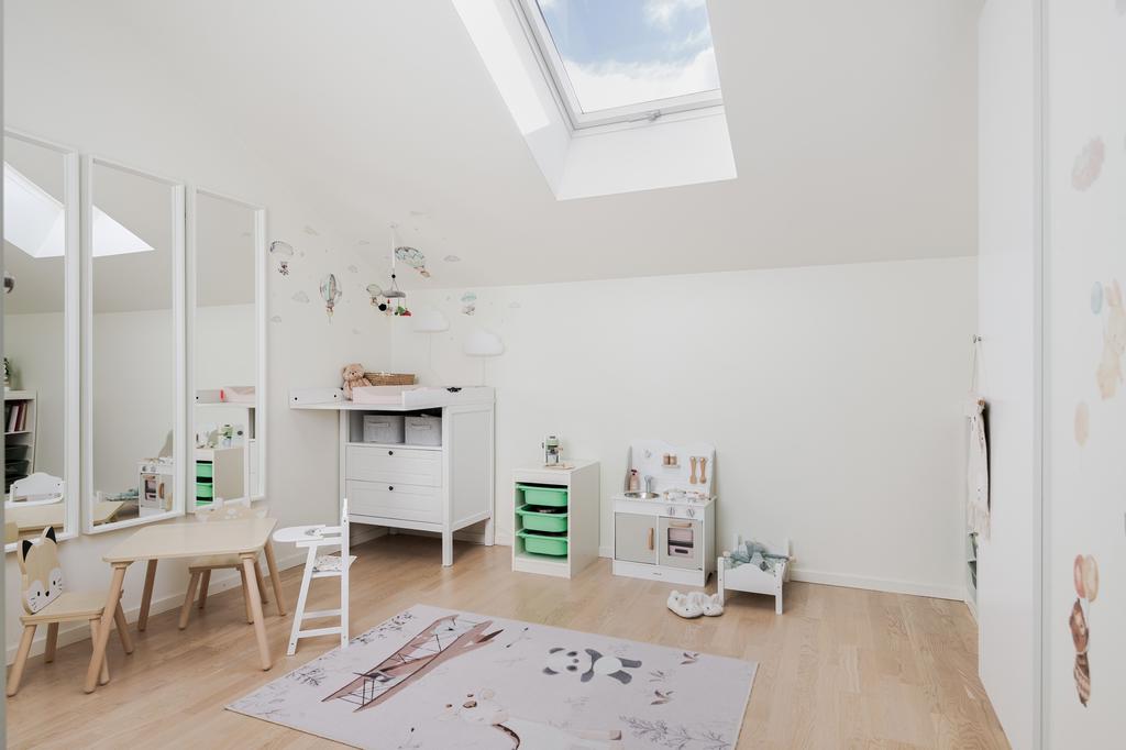 Sovrum 2 är idag barnrum