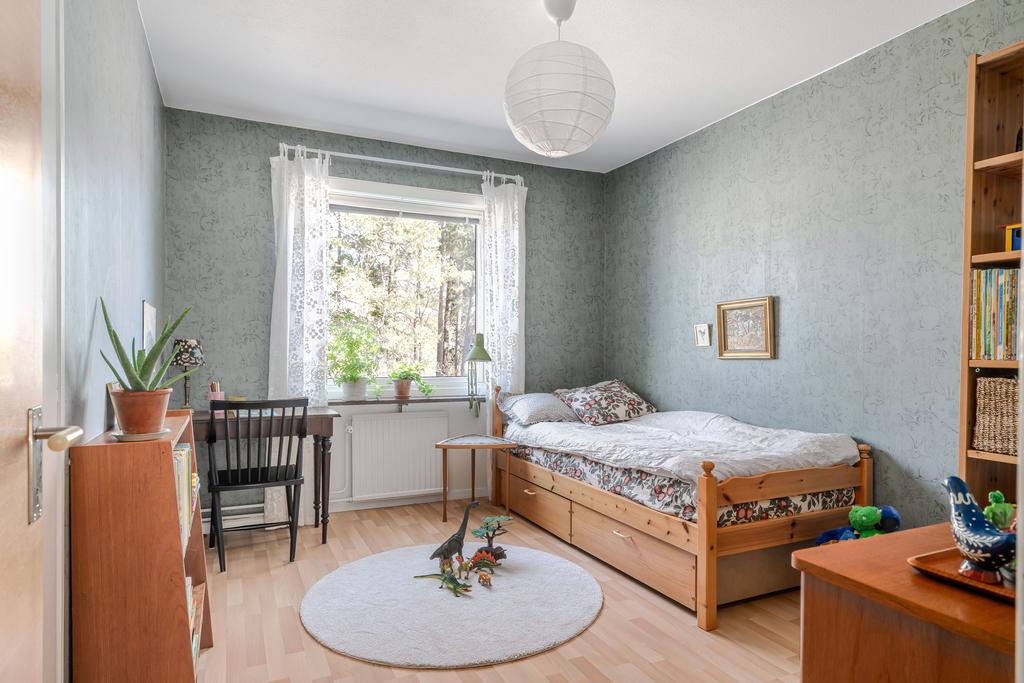 Sovrum med gott om plats