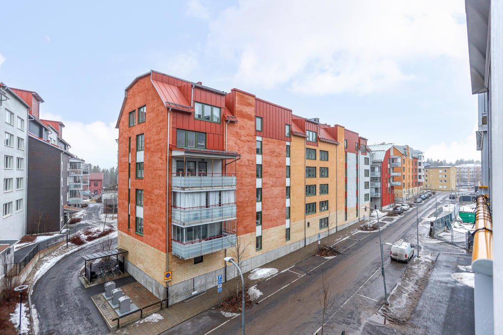 Utsikt från balkong