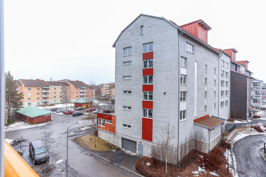 Utsikt från balkong