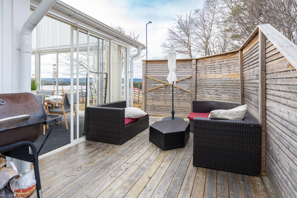 Trevligt häng vid grillen