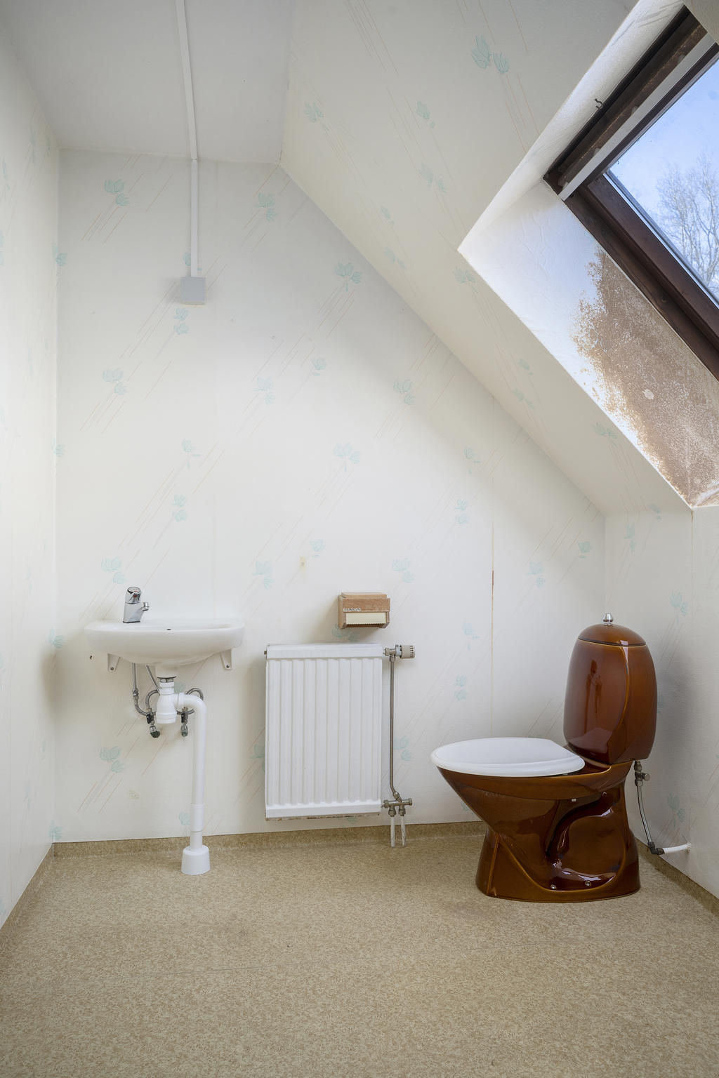 Toalett på ovanvåningen