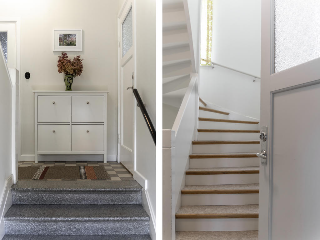 Trappan upp till våning två