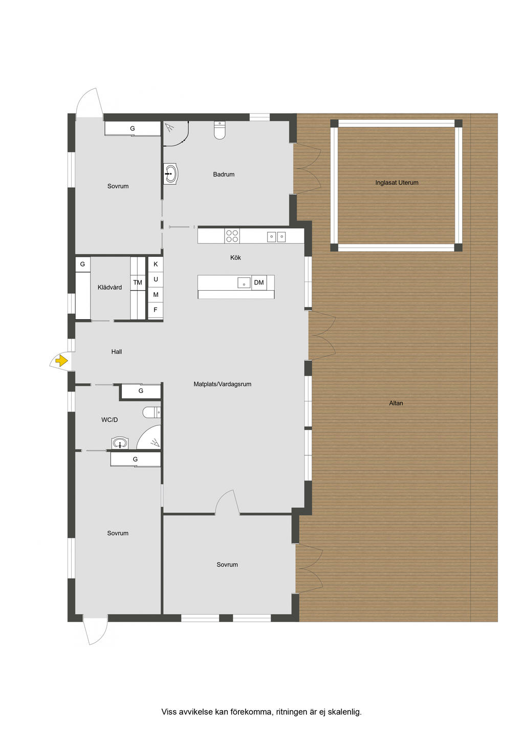 Alternativ planlösning